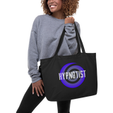 "Hypnotist" Large organic tote bag