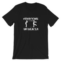 "Vibrational Influencer" Funny Hypnosis Short-Sleeve Unisex T-Shirt