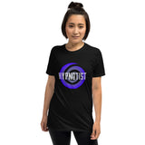 "HYPNOTIST" with spiral Short-Sleeve Unisex T-Shirt