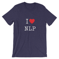 "I Love NLP" Short-Sleeve Unisex T-Shirt