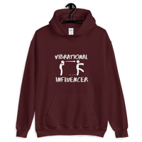 "Vibrational Influencer" Hooded Sweatshirt