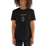 "Sleep!" Funny Hypnosis Short-Sleeve Unisex T-Shirt