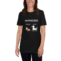 "Hypnosis Before and After" Short-Sleeve Unisex T-Shirt