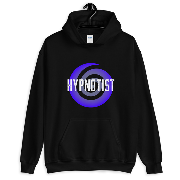 "HYPNOTIST" with spiral Unisex Hoodie