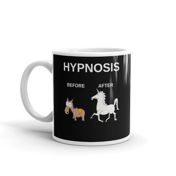 "Hypnosis Before and After" Mug